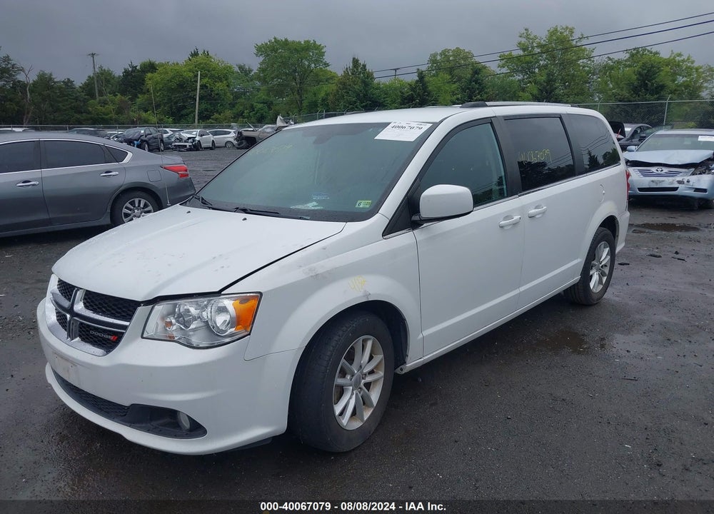 2019 DODGE GRAND CARAVAN SXT VIN: 2C4RDGCG4KR784835