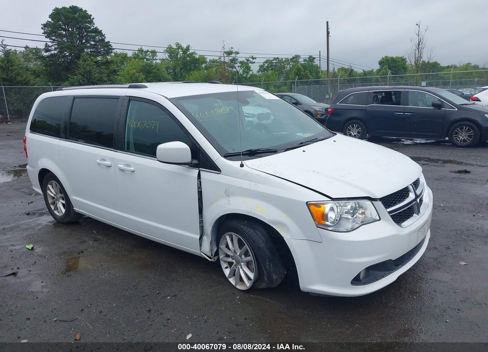 2019 DODGE GRAND CARAVAN SXT VIN: 2C4RDGCG4KR784835