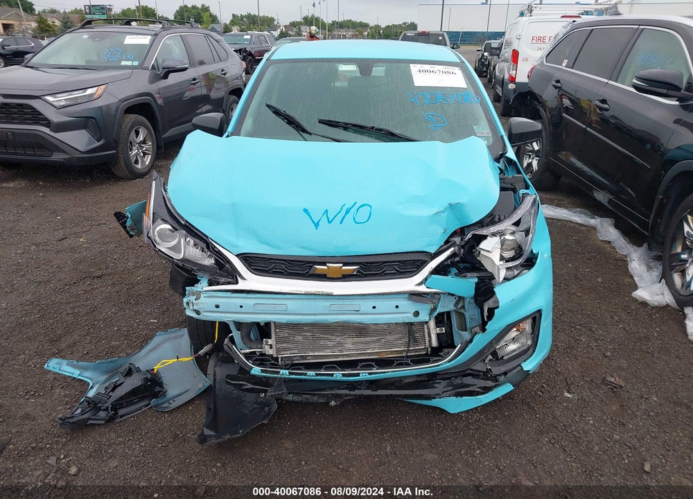 2022 CHEVROLET SPARK FWD LS AUTOMATIC VIN: KL8CB6SA1NC015380