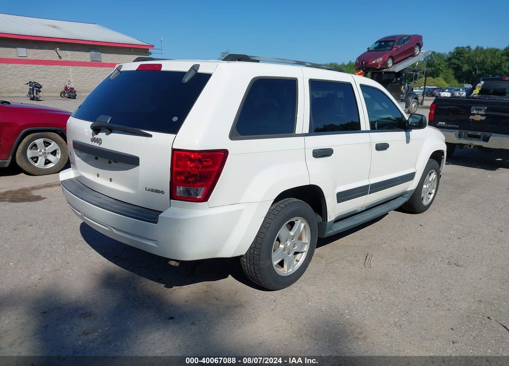 2005 JEEP GRAND CHEROKEE LAREDO VIN: 1J4GR48K25C681022