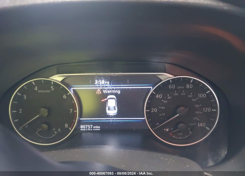 2021 NISSAN ALTIMA SV FWD VIN: 1N4BL4DV7MN326776