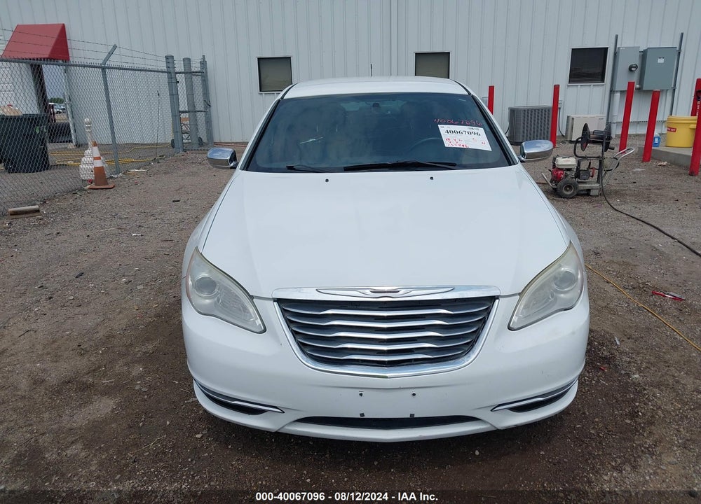 2012 CHRYSLER 200 LIMITED VIN: 1C3CCBCG3CN189439