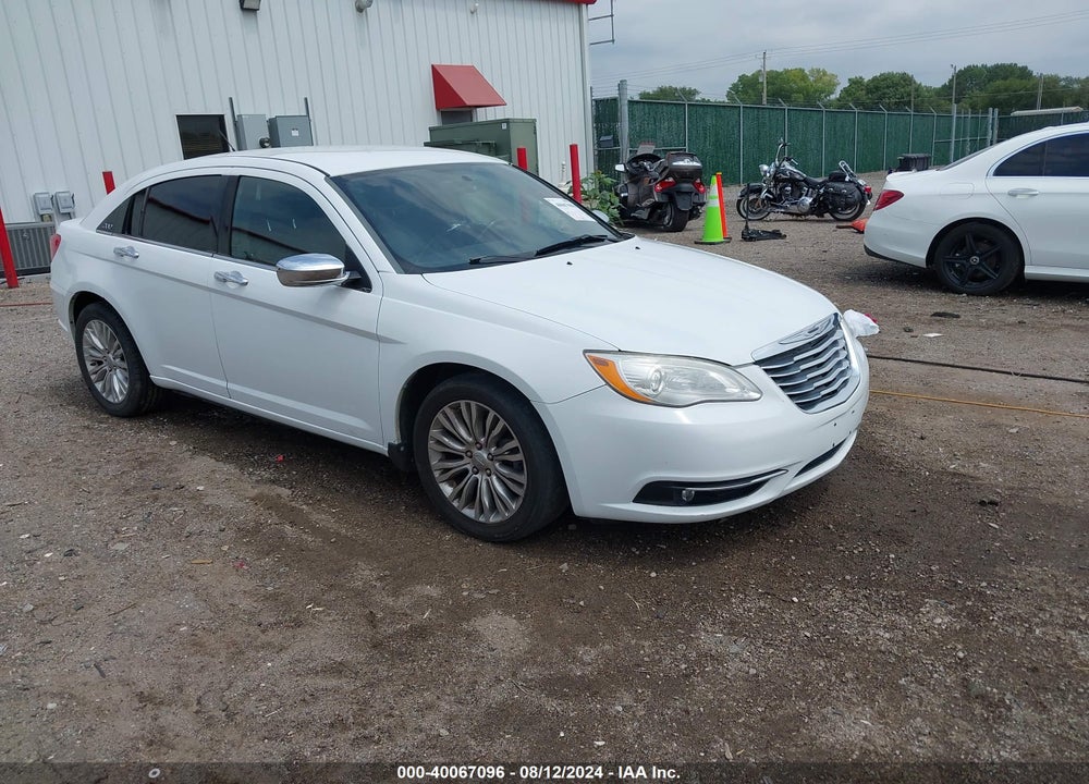2012 CHRYSLER 200 LIMITED VIN: 1C3CCBCG3CN189439