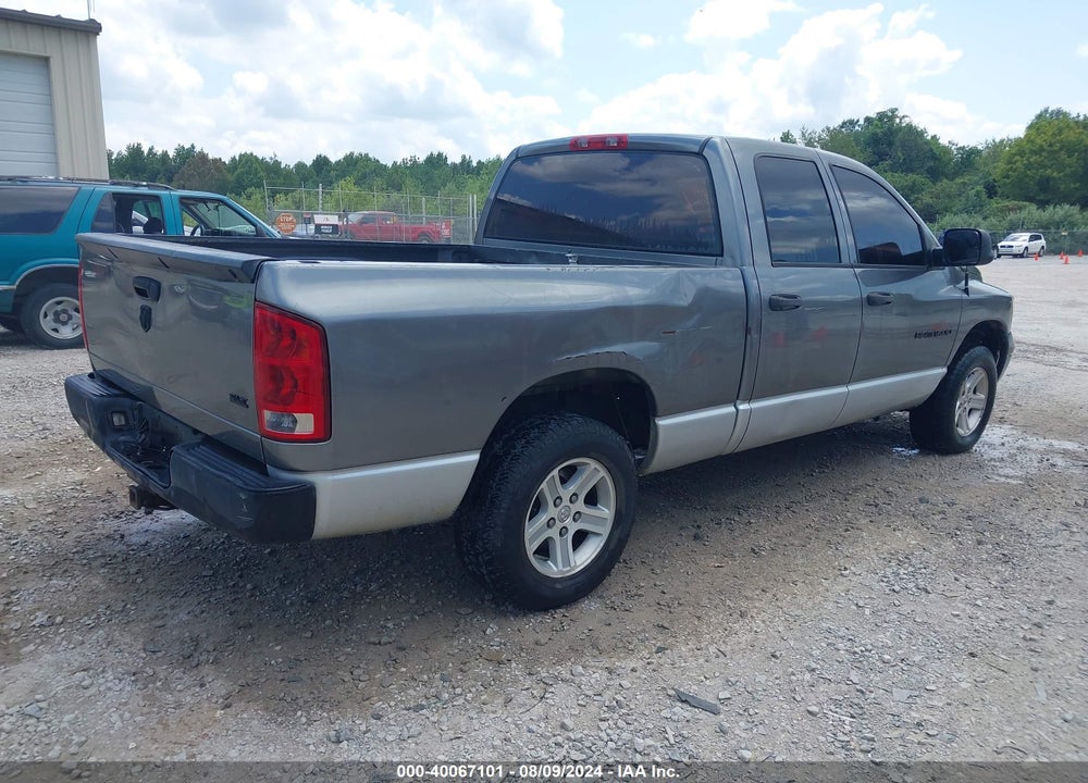 2006 DODGE RAM 1500 SLT VIN: 1D7HA18N56J150099