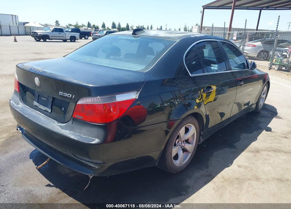 2004 BMW 530I VIN: WBANA735X4B065755