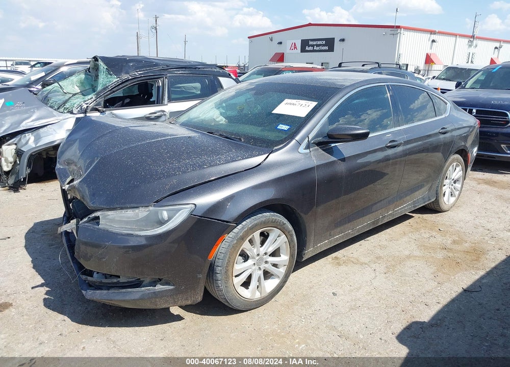 2016 CHRYSLER 200 LIMITED PLATINUM VIN: 1C3CCCAB2GN191282