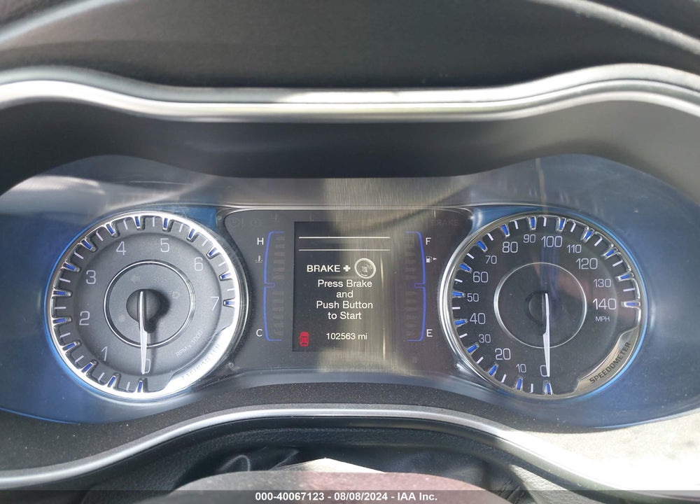 2016 CHRYSLER 200 LIMITED PLATINUM VIN: 1C3CCCAB2GN191282