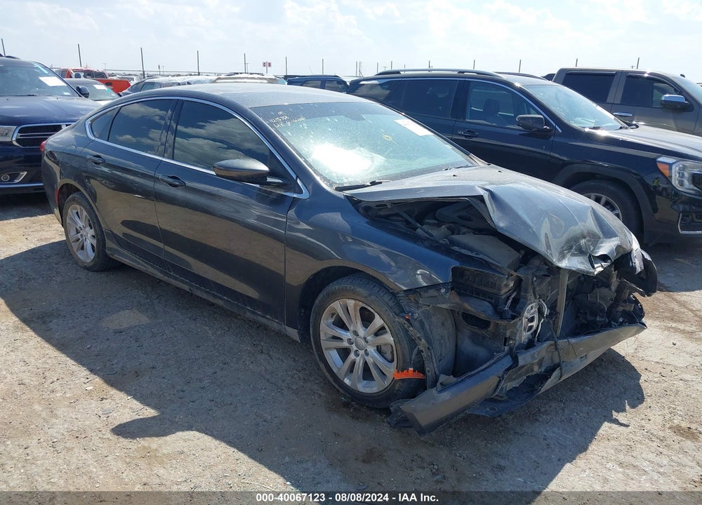 2016 CHRYSLER 200 LIMITED PLATINUM VIN: 1C3CCCAB2GN191282