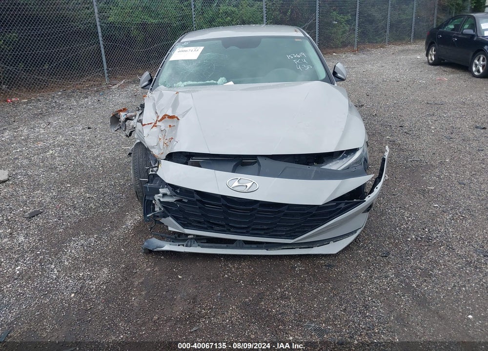 2021 HYUNDAI ELANTRA VIN: KMHLM4AG9MU153619