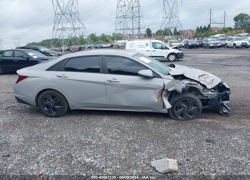 2021 HYUNDAI ELANTRA VIN: KMHLM4AG9MU153619