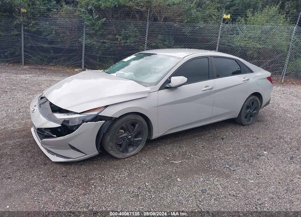 2021 HYUNDAI ELANTRA VIN: KMHLM4AG9MU153619