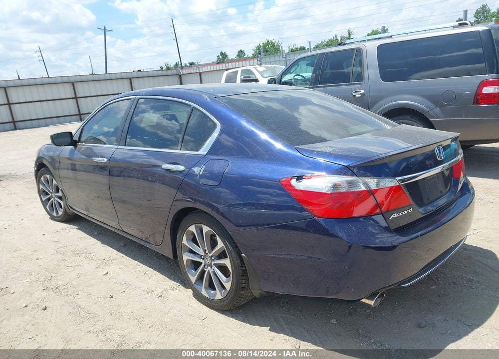 2013 HONDA ACCORD SPORT VIN: 1HGCR2F56DA203297