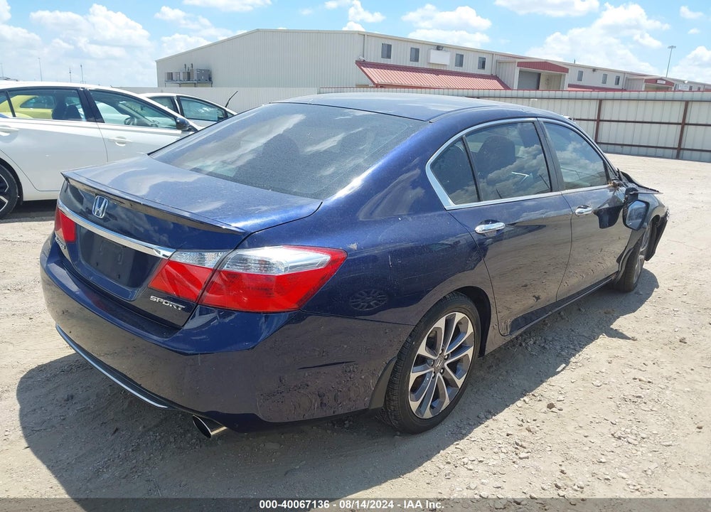 2013 HONDA ACCORD SPORT VIN: 1HGCR2F56DA203297
