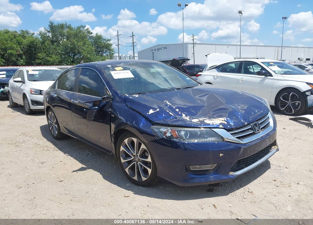 2013 HONDA ACCORD SPORT VIN: 1HGCR2F56DA203297