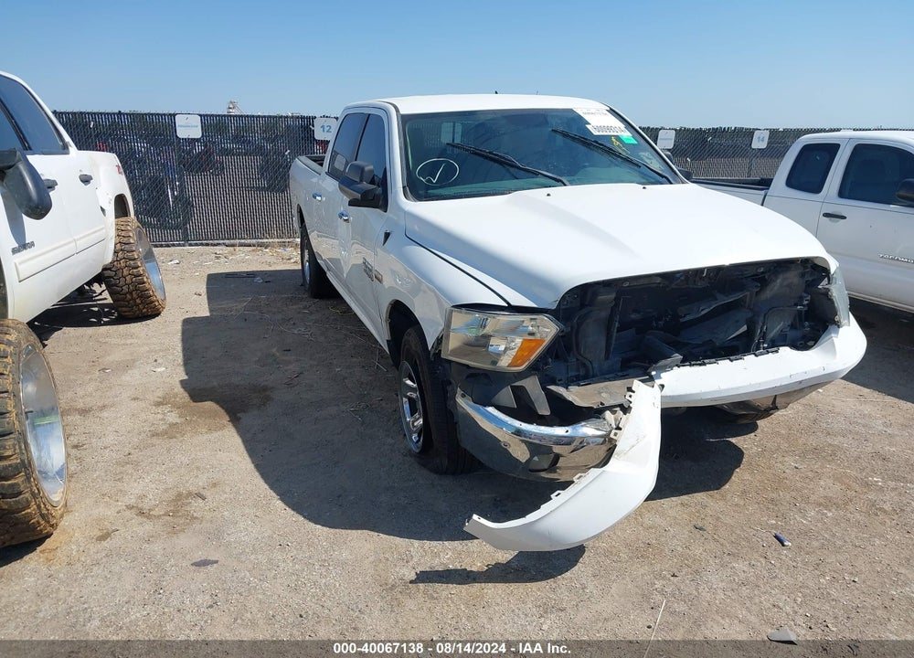 2018 RAM 1500 LONE STAR 4X4 6'4 BOX VIN: 1C6RR7TT6JS199502