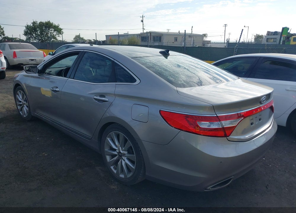 2013 HYUNDAI AZERA VIN: KMHFH4JG8DA318532