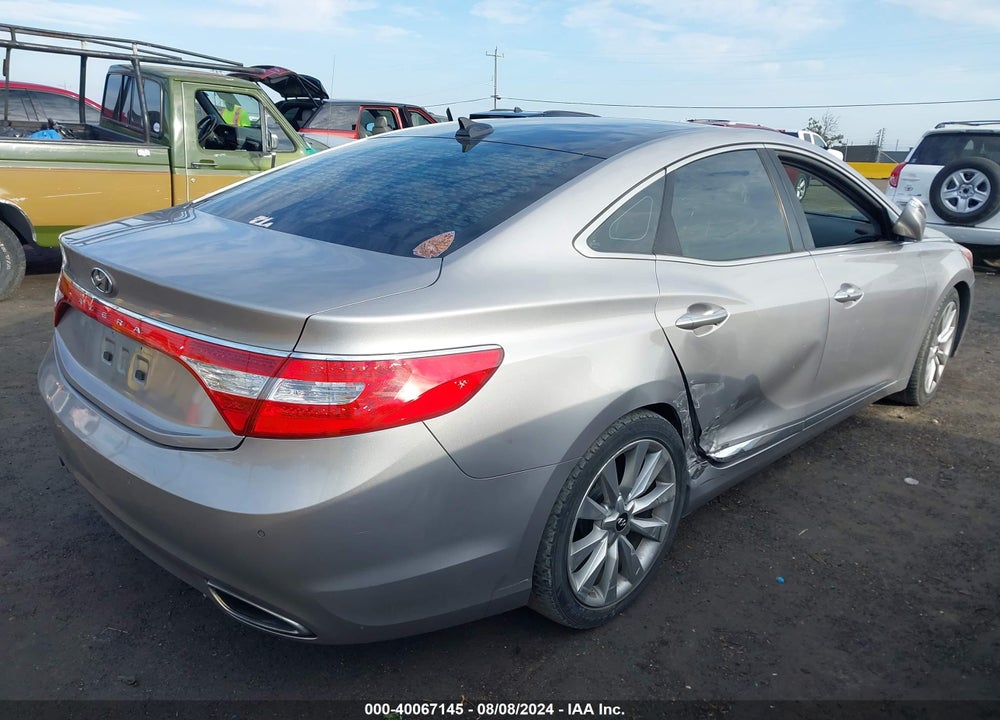 2013 HYUNDAI AZERA VIN: KMHFH4JG8DA318532