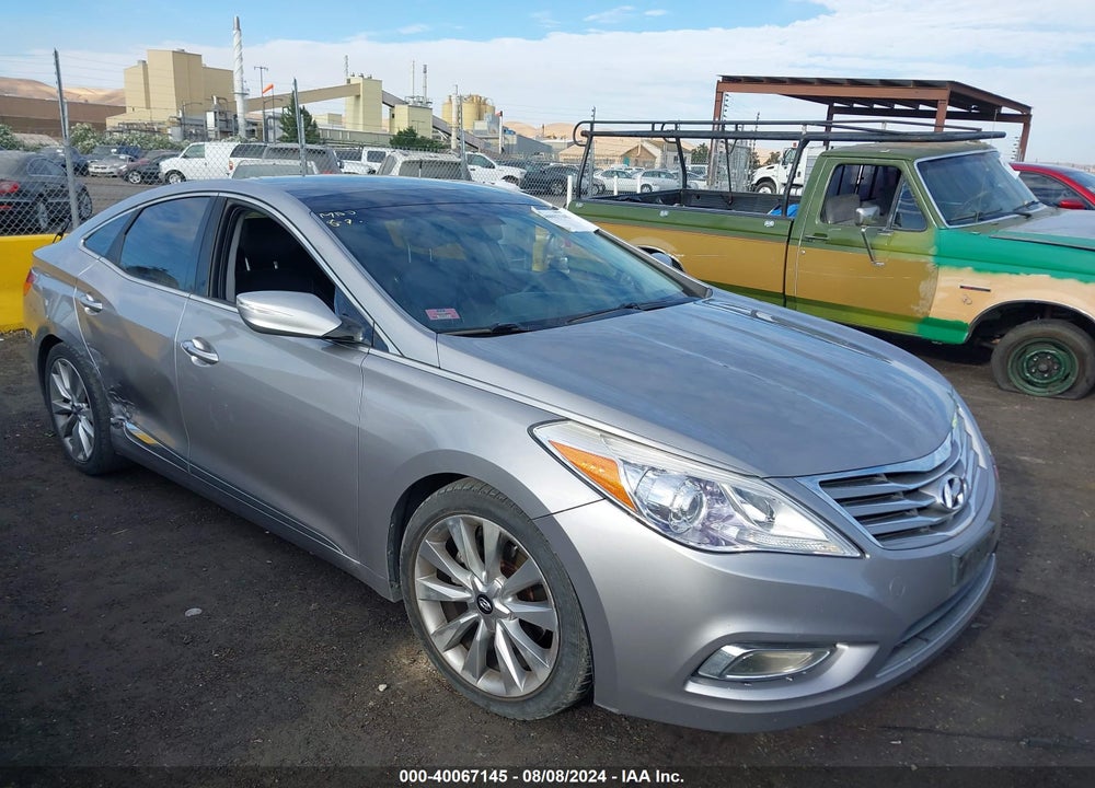 2013 HYUNDAI AZERA VIN: KMHFH4JG8DA318532