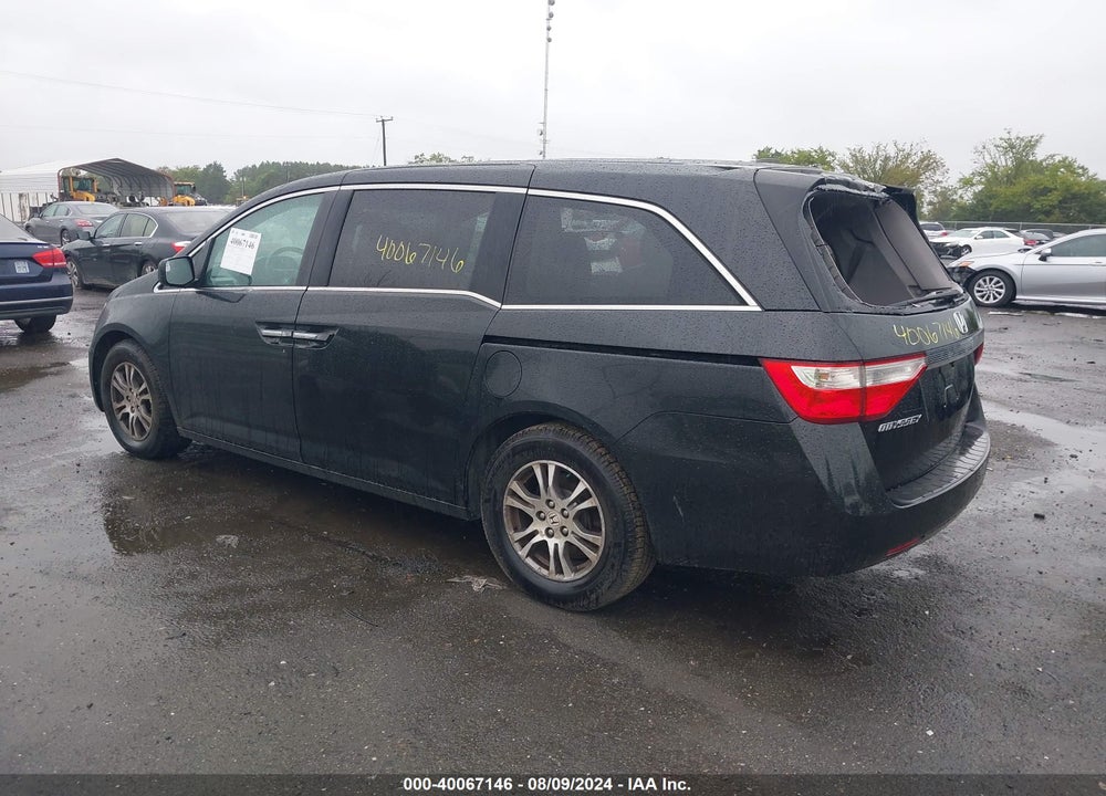 2011 HONDA ODYSSEY EX-L VIN: 5FNRL5H65BB038512