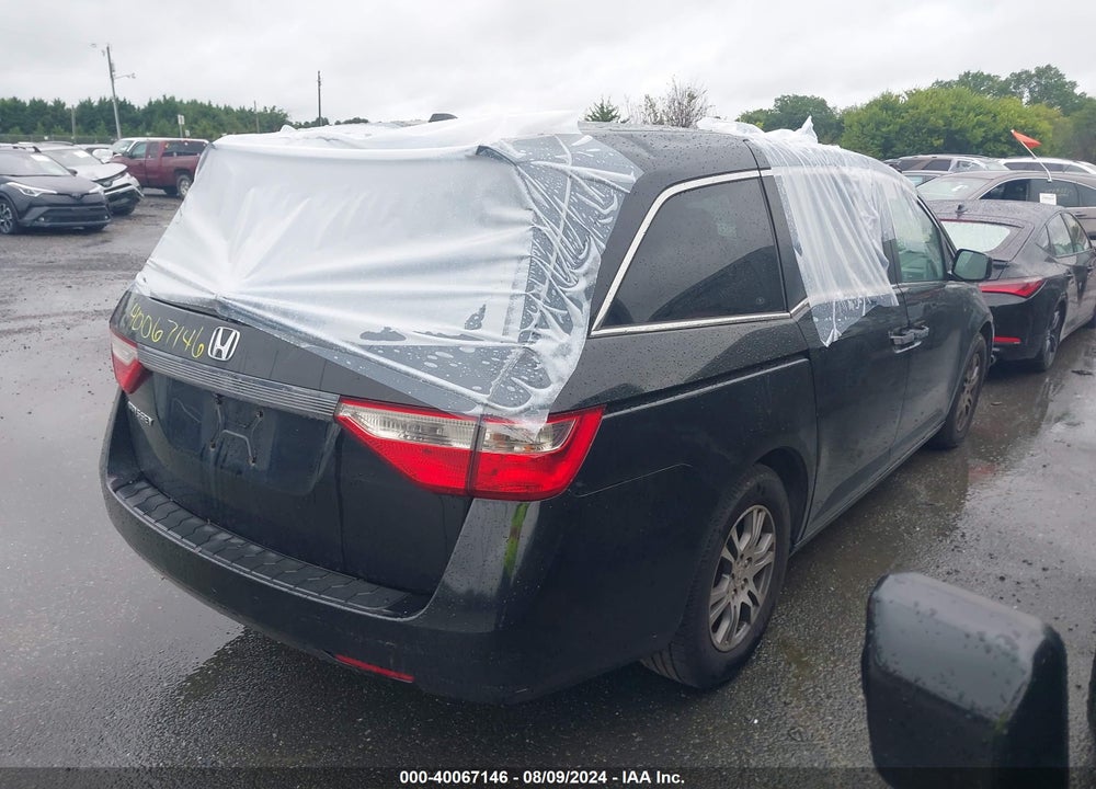 2011 HONDA ODYSSEY EX-L VIN: 5FNRL5H65BB038512