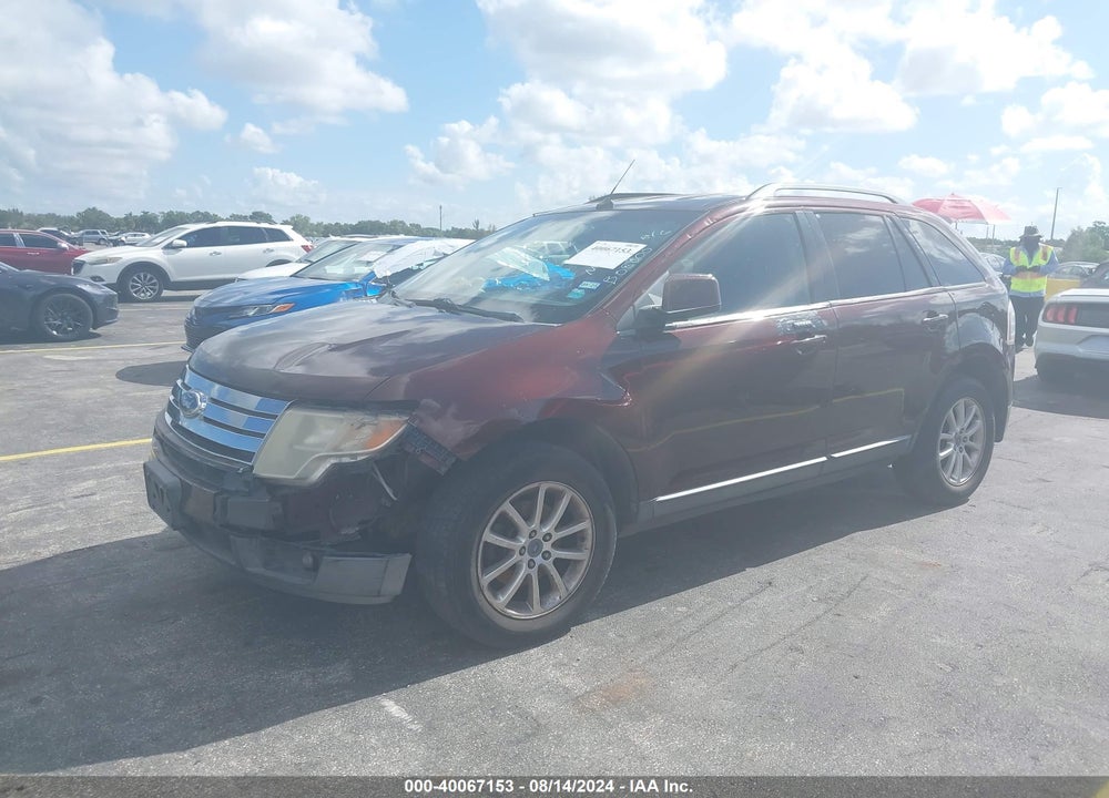 2010 FORD EDGE SEL VIN: 2FMDK3JC9ABB08800