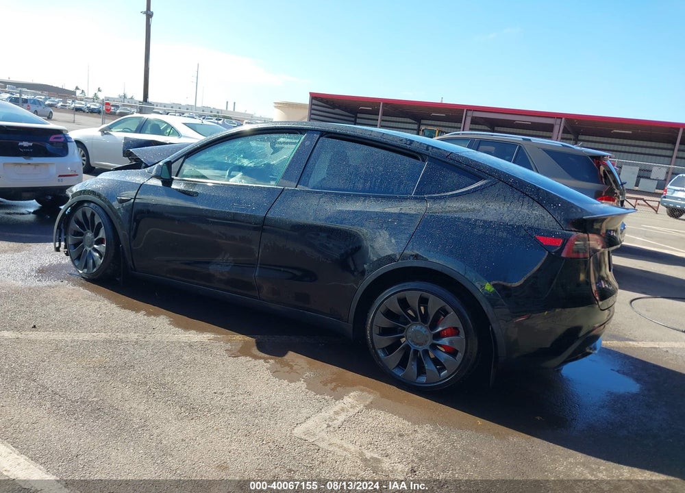 2022 TESLA MODEL Y PERFORMANCE DUAL MOTOR ALL-WHEEL DRIVE VIN: 7SAYGDEF8NF327714
