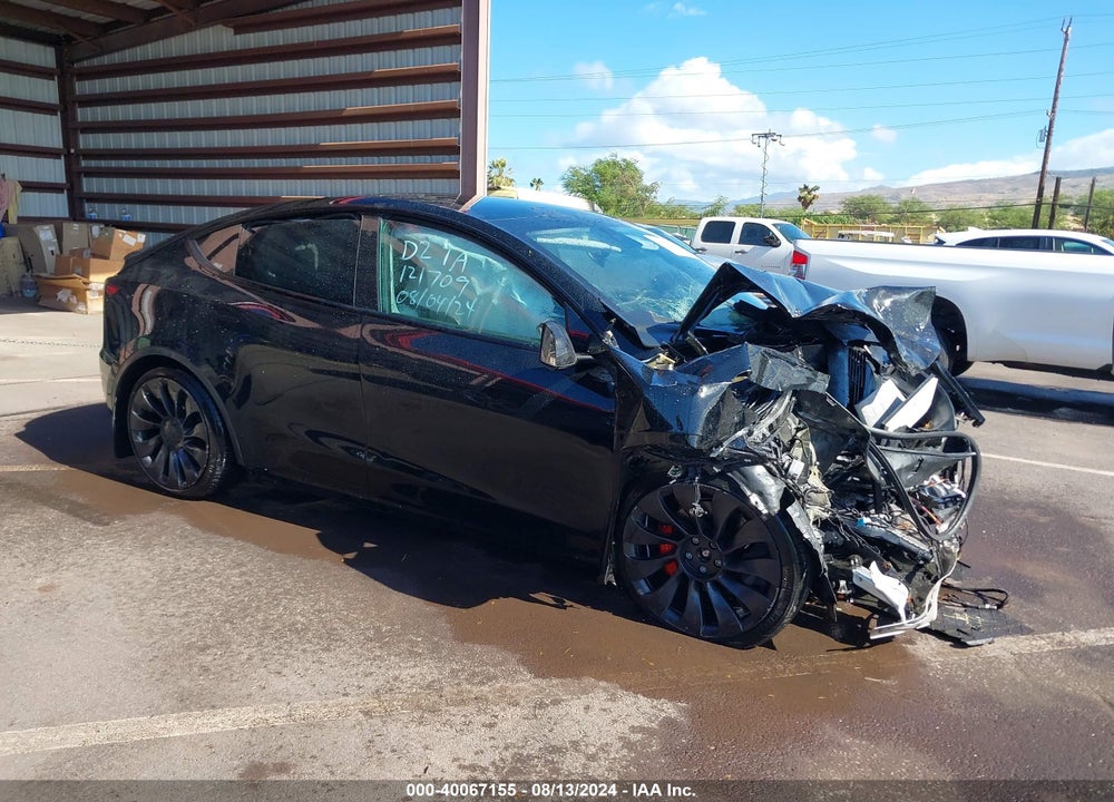 2022 TESLA MODEL Y PERFORMANCE DUAL MOTOR ALL-WHEEL DRIVE VIN: 7SAYGDEF8NF327714
