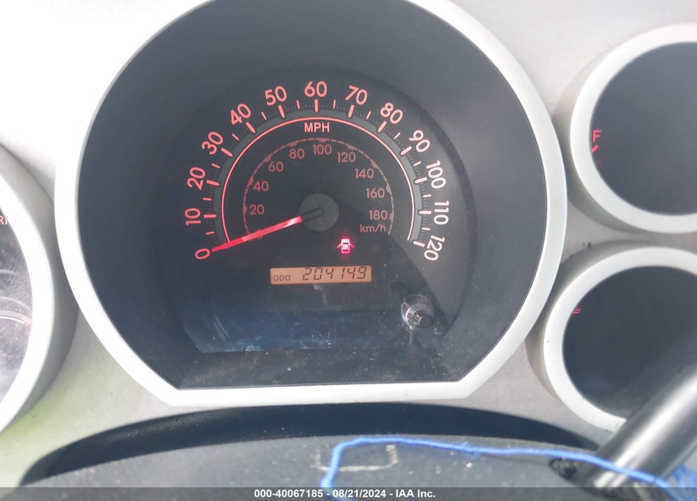 2009 TOYOTA TUNDRA GRADE 5.7L V8 VIN: 5TFRV54129X070452