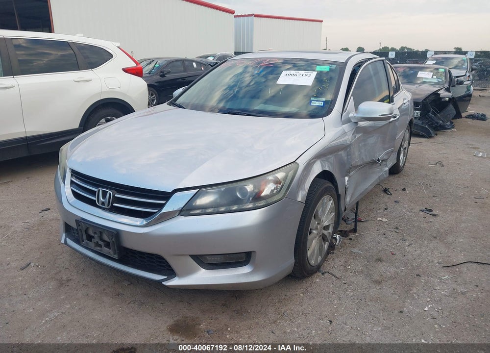 2014 HONDA ACCORD EX-L V-6 VIN: 1HGCR3F80EA021029
