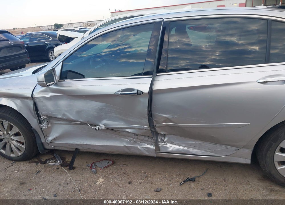 2014 HONDA ACCORD EX-L V-6 VIN: 1HGCR3F80EA021029