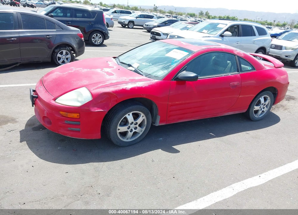 2003 MITSUBISHI ECLIPSE GS VIN: 4A3AC44G03E019291
