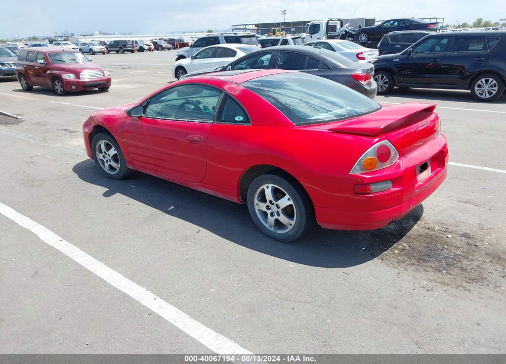 2003 MITSUBISHI ECLIPSE GS VIN: 4A3AC44G03E019291