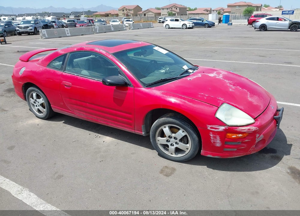 2003 MITSUBISHI ECLIPSE GS VIN: 4A3AC44G03E019291