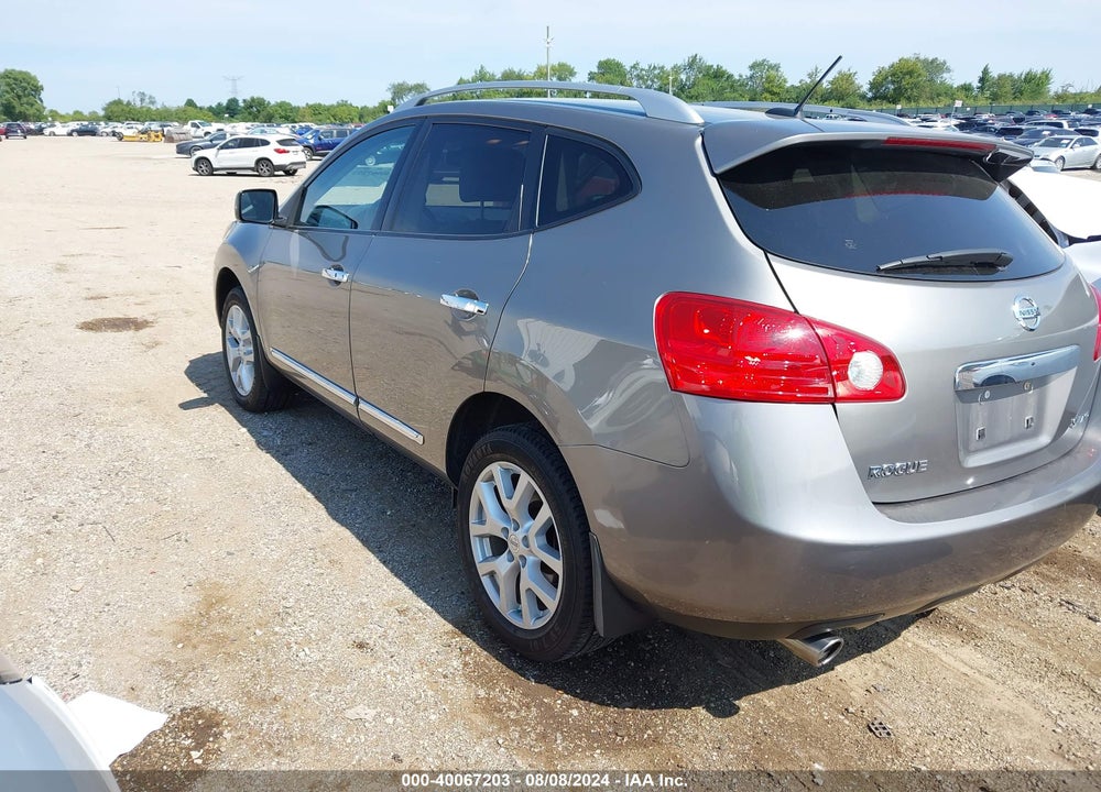 2012 NISSAN ROGUE S/SV VIN: JN8AS5MV3CW396142