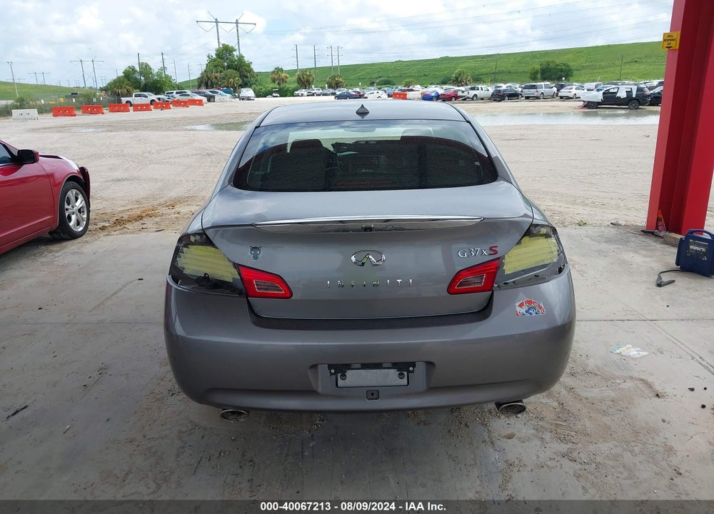 2009 INFINITI G37X VIN: JNKCV61F39M356161