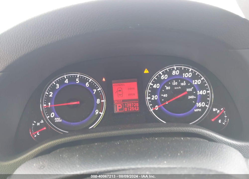 2009 INFINITI G37X VIN: JNKCV61F39M356161