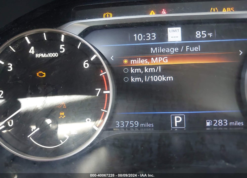 2023 NISSAN ALTIMA SV FWD VIN: 1N4BL4DV3PN391998
