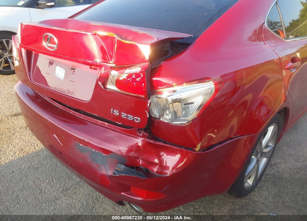 2013 LEXUS IS 250 VIN: JTHBF5C20D5192271