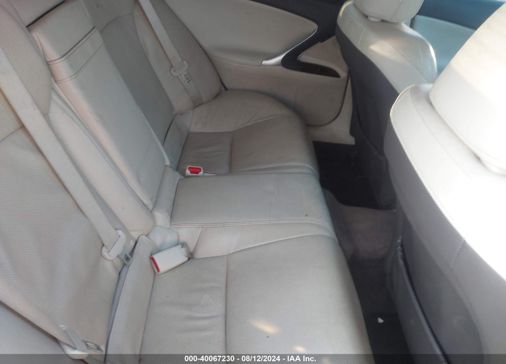 2013 LEXUS IS 250 VIN: JTHBF5C20D5192271