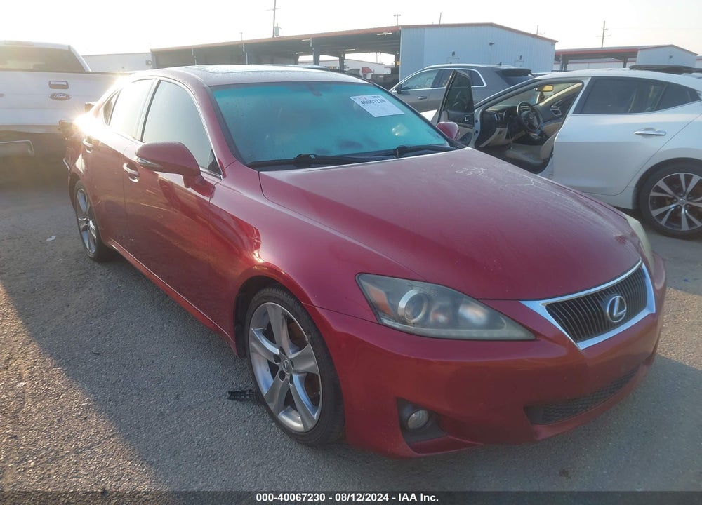2013 LEXUS IS 250 VIN: JTHBF5C20D5192271