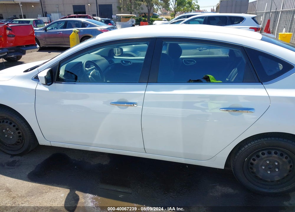 2015 NISSAN SENTRA S VIN: 3N1AB7AP0FY223787