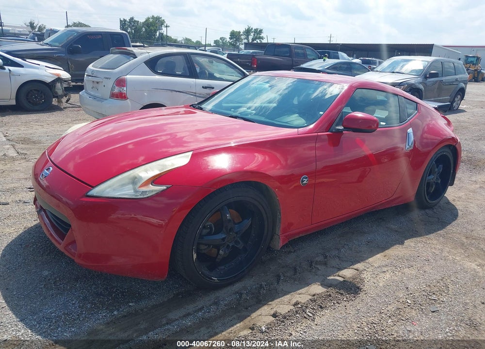 2009 NISSAN 370Z TOURING VIN: JN1AZ44EX9M400843