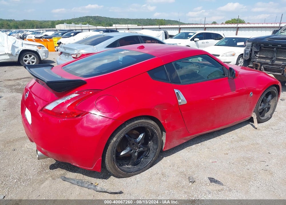 2009 NISSAN 370Z TOURING VIN: JN1AZ44EX9M400843