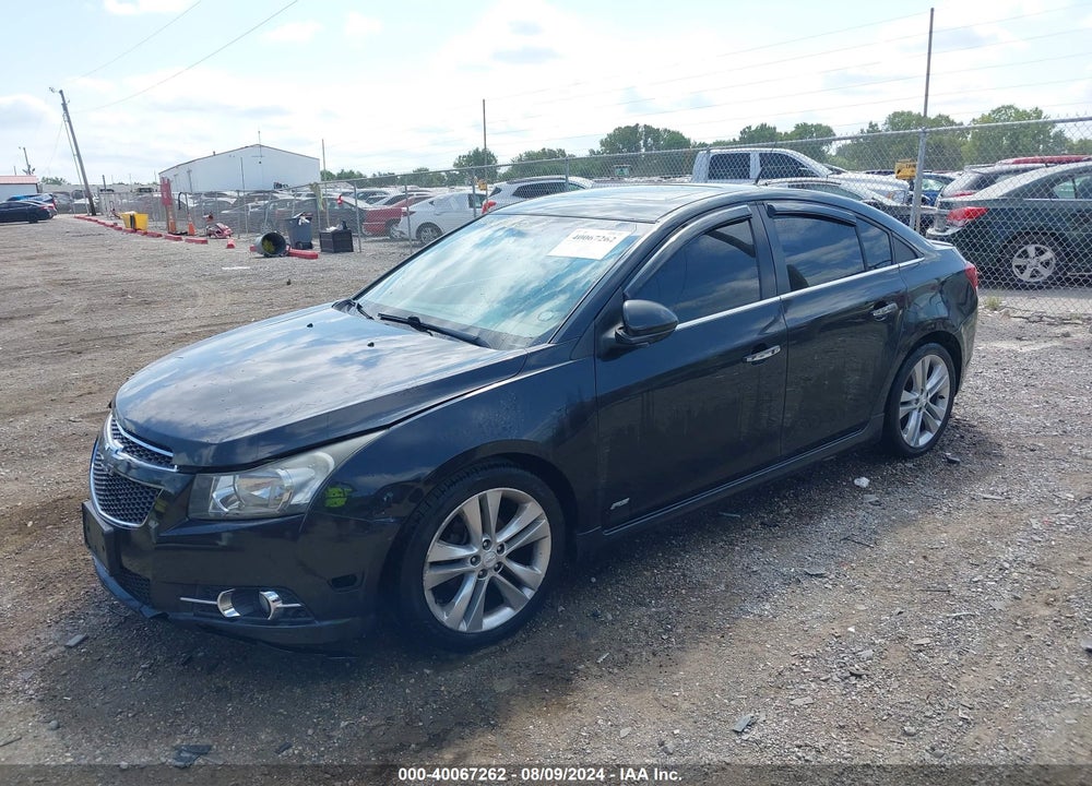 2012 CHEVROLET CRUZE LTZ VIN: 1G1PH5SC4C7217759