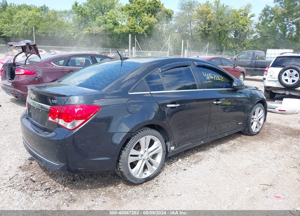2012 CHEVROLET CRUZE LTZ VIN: 1G1PH5SC4C7217759