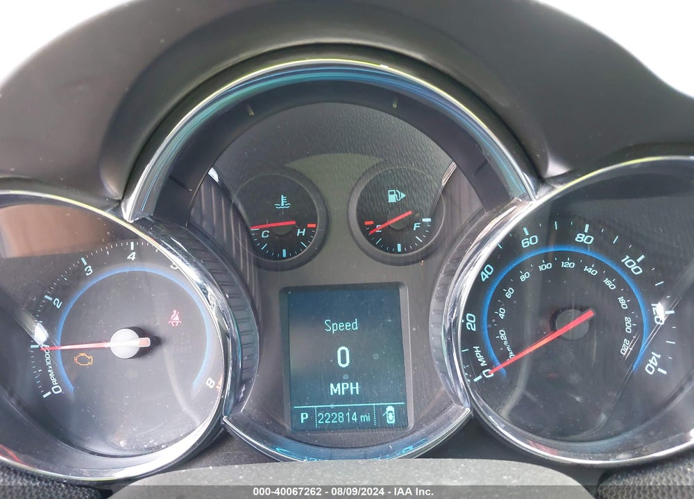 2012 CHEVROLET CRUZE LTZ VIN: 1G1PH5SC4C7217759