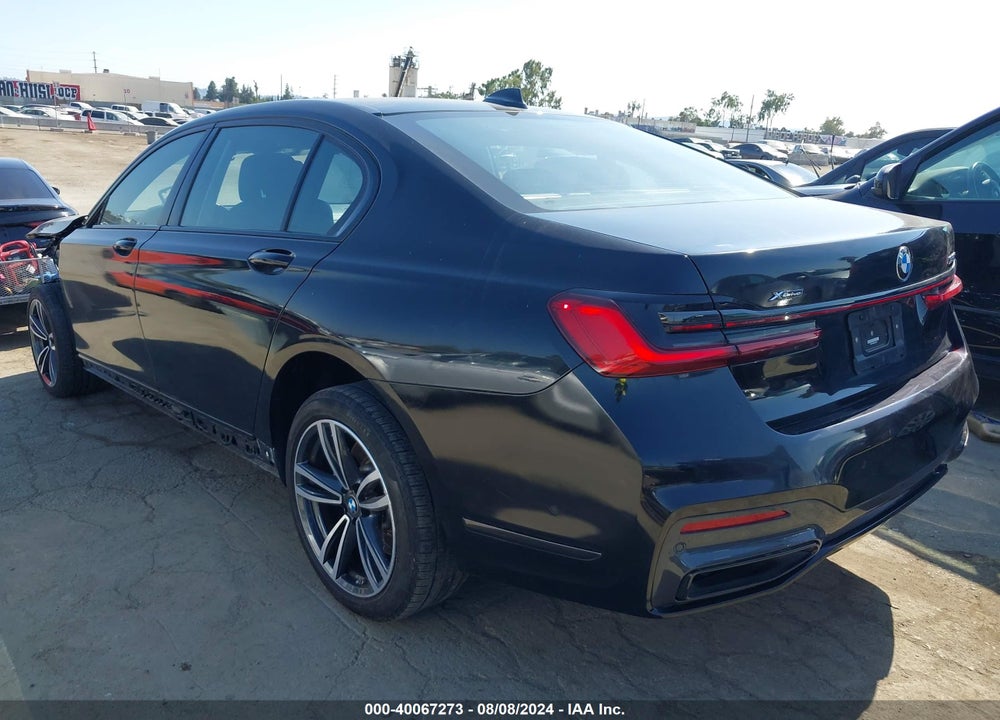 2022 BMW 750 I XDRIVE VIN: WBA7U2C05NCJ17831