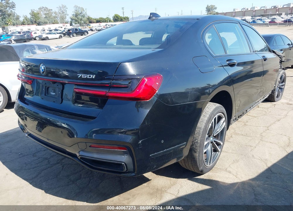 2022 BMW 750 I XDRIVE VIN: WBA7U2C05NCJ17831