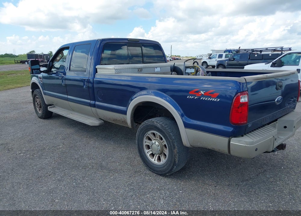 2008 FORD F-350 FX4/HARLEY-DAVIDSON/KING RANCH/LARIAT/XL/XLT VIN: 1FTWW31R08EC84994