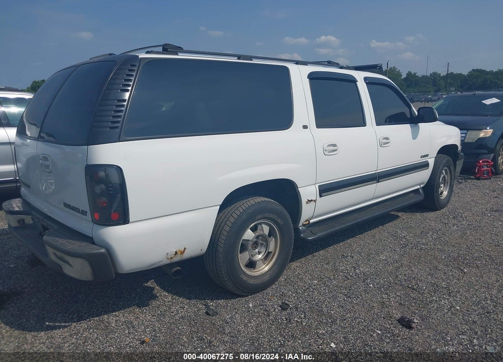 2001 CHEVROLET SUBURBAN 1500 LT VIN: 3GNFK16T41G107939